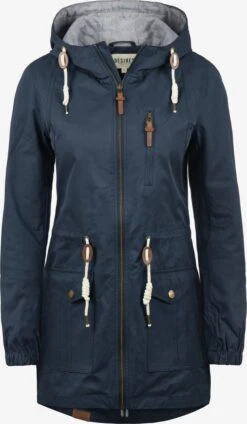 DESIRES Parkas Tussenparka Dames Donkerblauw