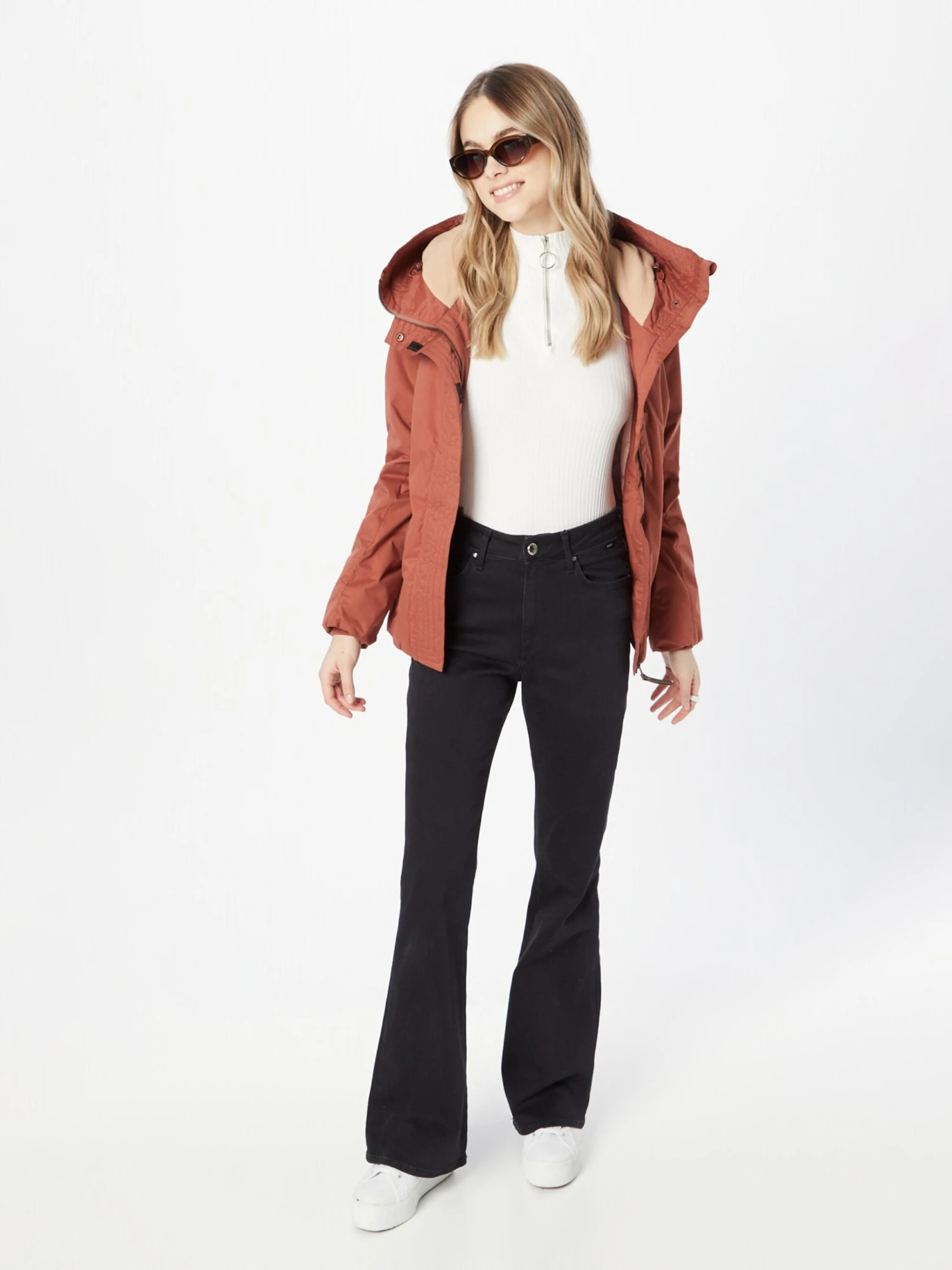 Ragwear Tussenjassen Tussenjas VANNESA Dames Roestbruin - Afbeelding 5