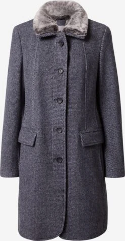 CINQUE Wollen Mantels Wintermantel Ciastrala Dames Marine / Duifblauw