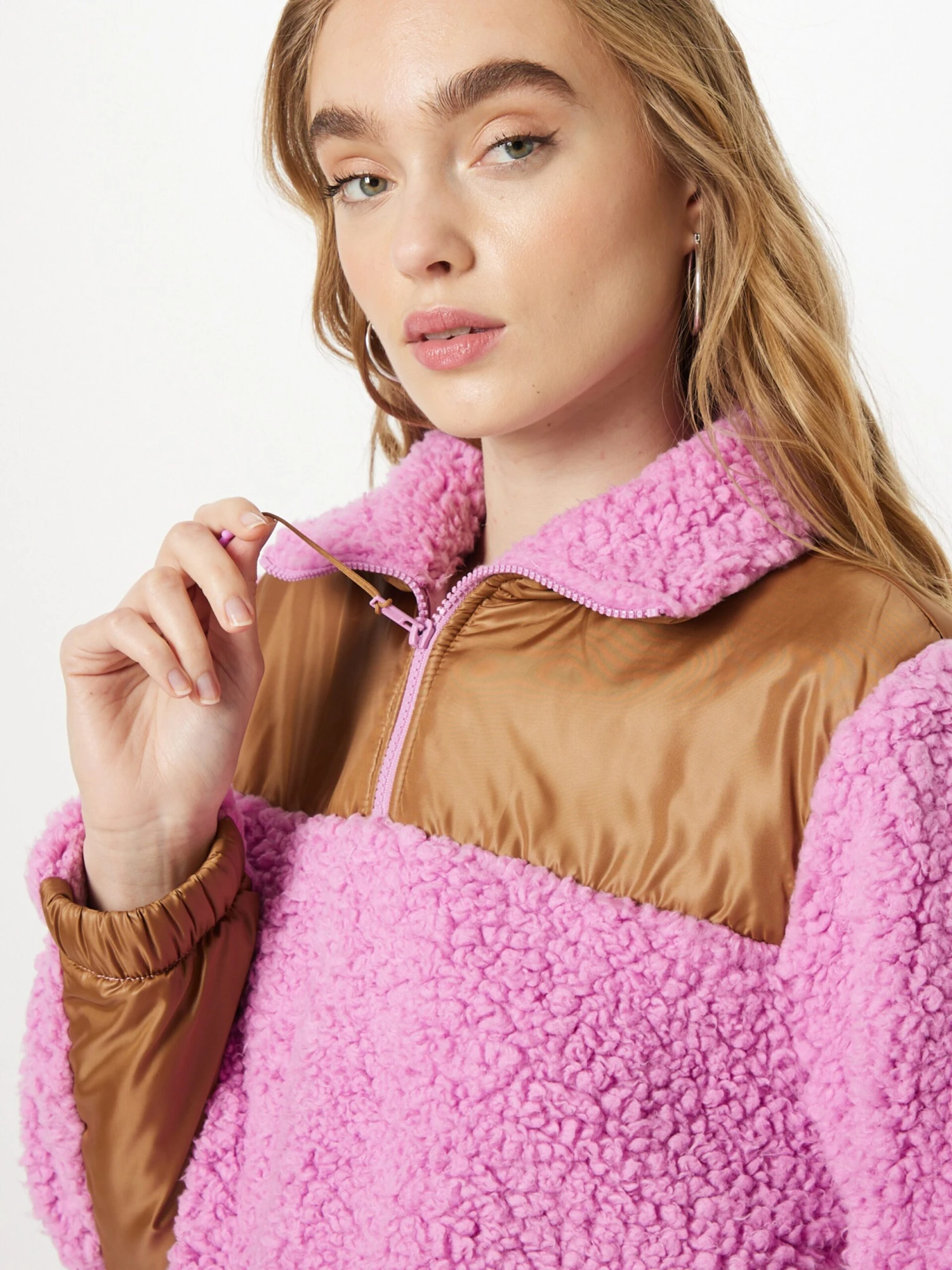Monki Sweatshirts Sweatshirt Dames Pink - Afbeelding 2