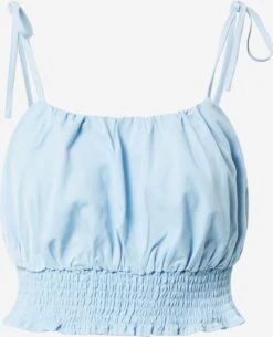 NA-KD Blouse Tops Blouse Pelican Bay Dames Lichtblauw