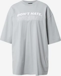 Oversized Shirts Shirt Thea Dames Grijs