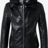 GIPSY Leren Jassen Tussenjas Lariv Dames Zwart