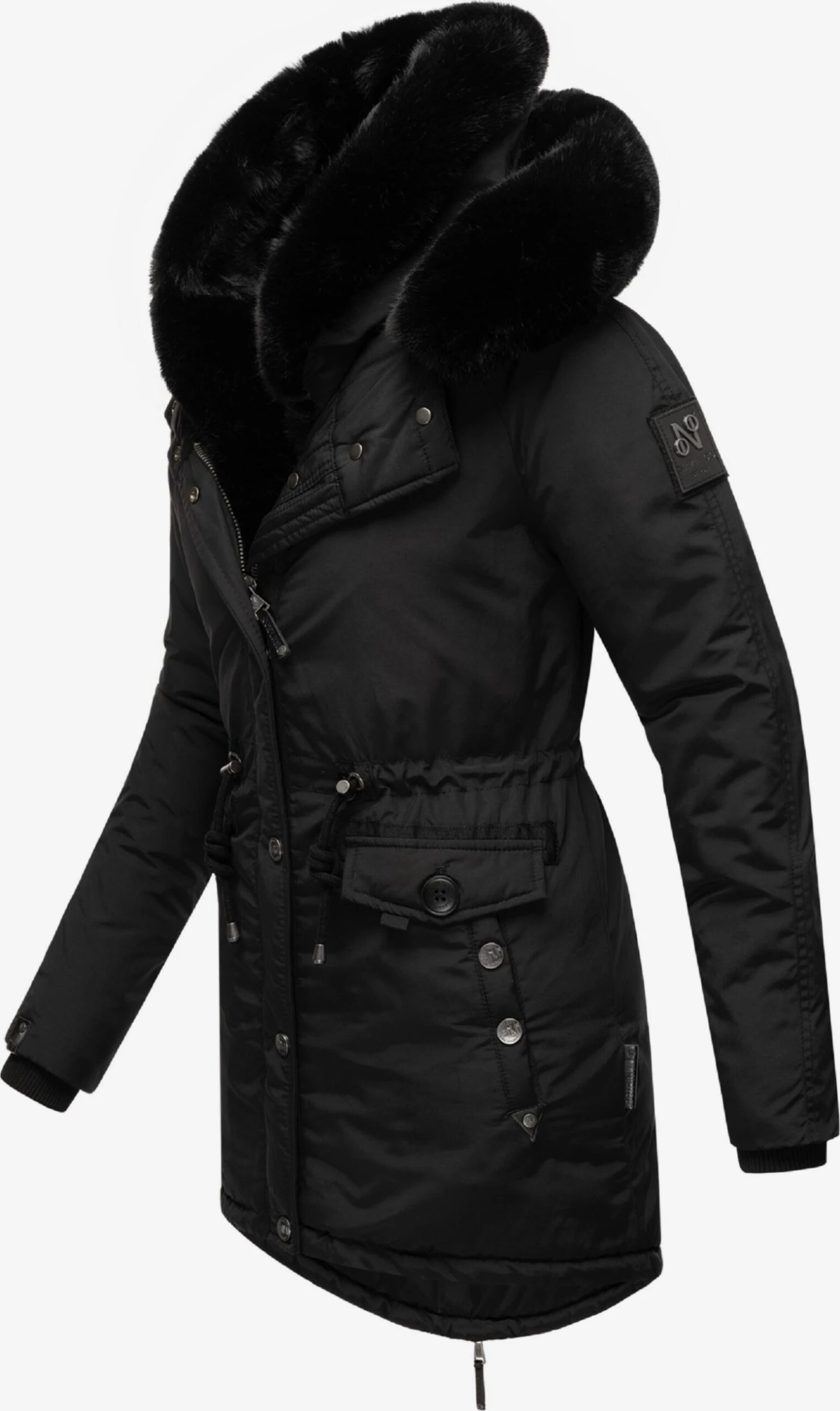 Navahoo Parkas Winterparka Sweety Deluxe Dames Zwart - Afbeelding 2