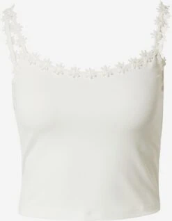 Kanten Tops Top Amalia Dames Offwhite