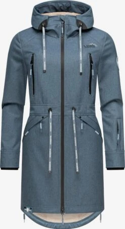 Marikoo Parkas Tussenparka Dames Blauw