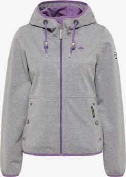 Schmuddelwedda Outdoor Jassen Functionele Jas Dames Grijs / Lila