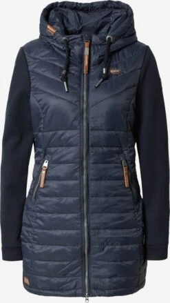 Ragwear Wintermantels Wintermantel Dames Navy / Nachtblauw