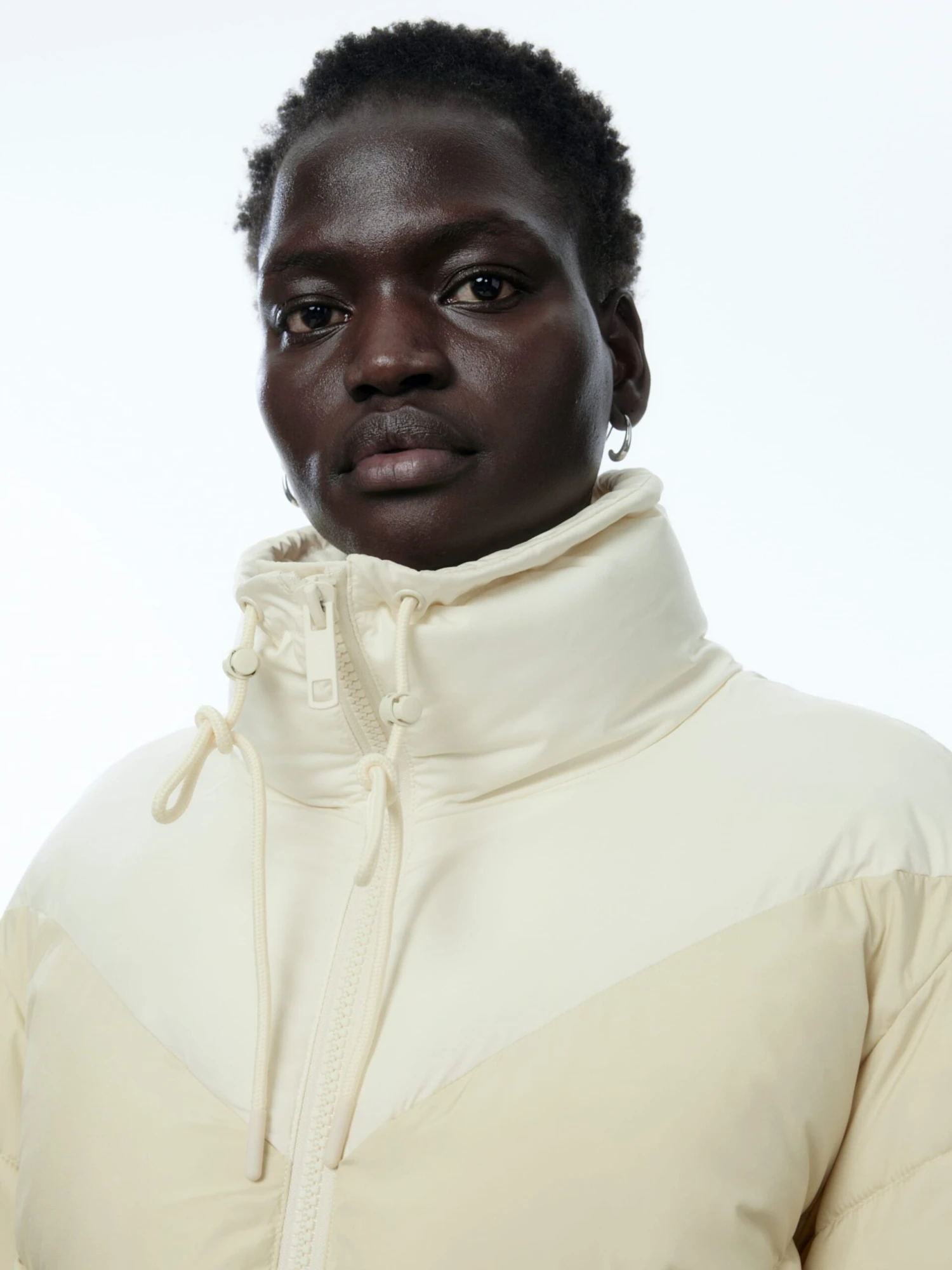 EDITED Wintermantels Wintermantel Jutta Dames Beige - Afbeelding 3