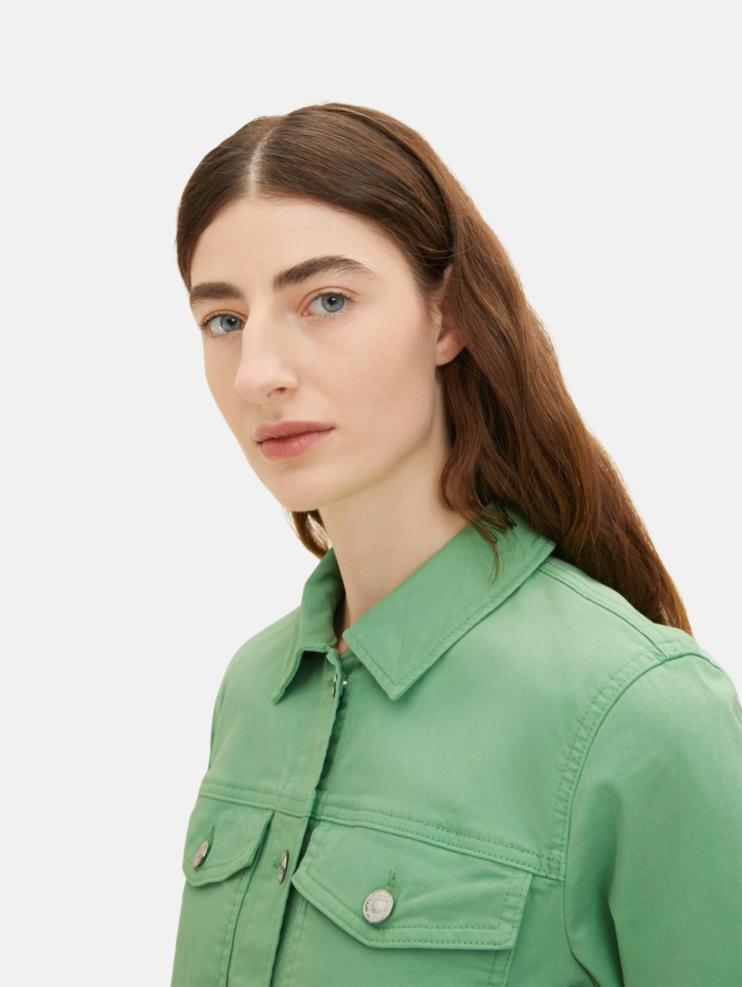 Tom Tailor Spijkerjasjes Tussenjas Dames Lichtgroen - Afbeelding 6