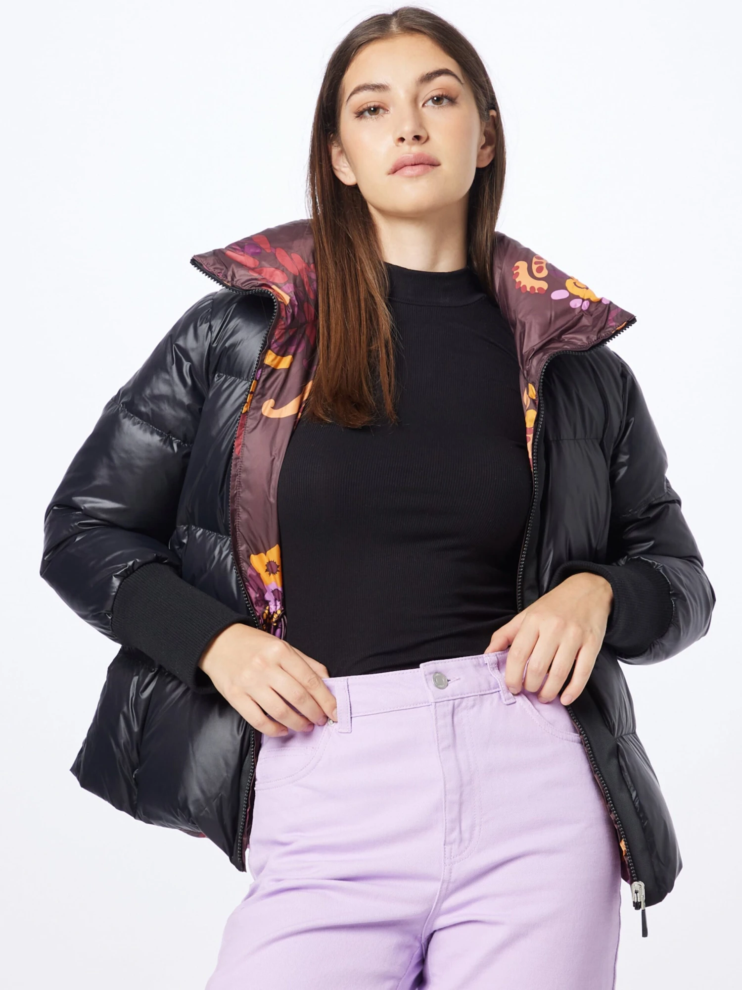 MAX & Co. Winterjassen Winterjas BOZZOLO Dames Zwart - Afbeelding 5