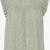 B.young Blouse Tops Blouse BYFELICE Dames Groen / Lichtgroen