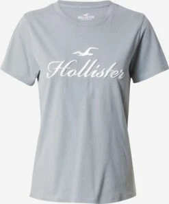 Hollister T-shirts Shirt Dames Grijs