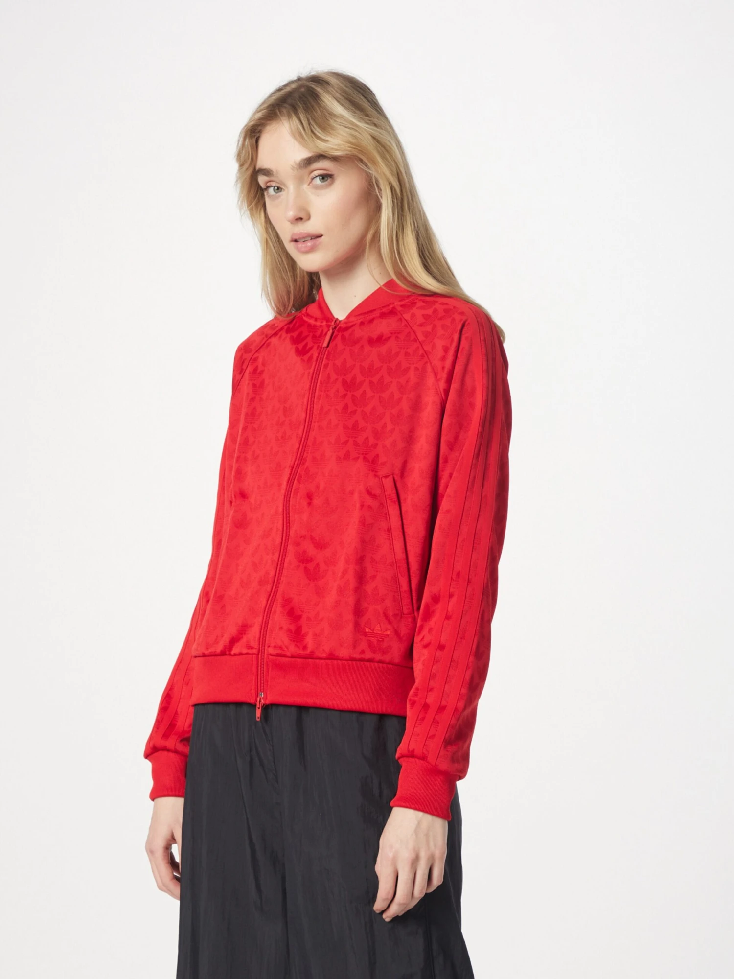 Adidas Originals Sweatvesten Sweatvest Dames Rood - Afbeelding 2