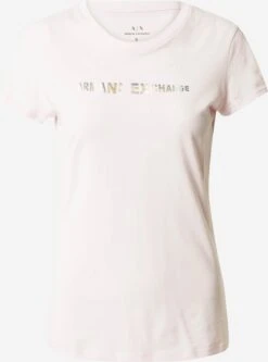 Armani Exchange T-shirts Shirt Dames Rosa