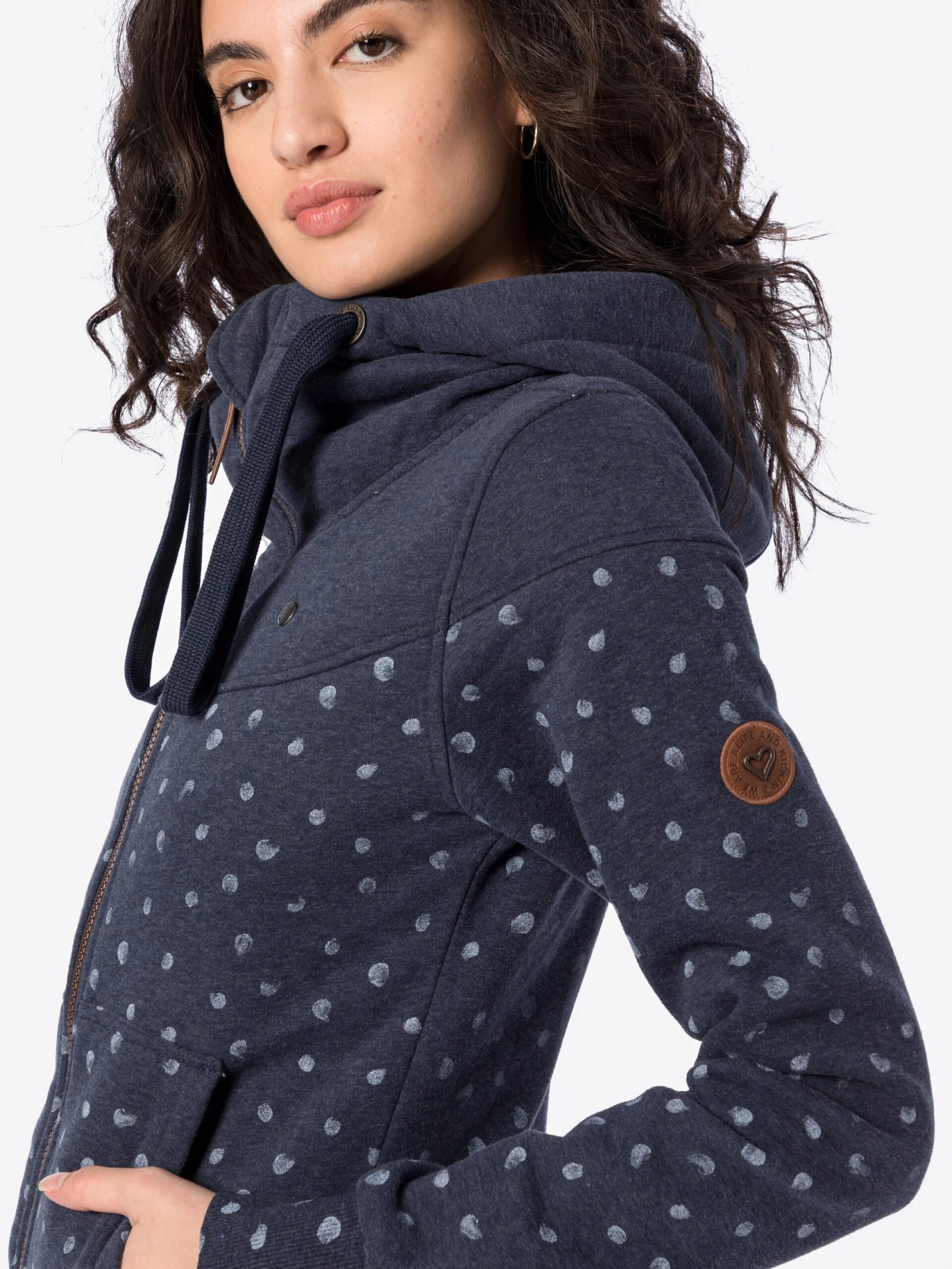 Sweatvesten Sweatvest PalinaAK Dames Donkerblauw - Afbeelding 5