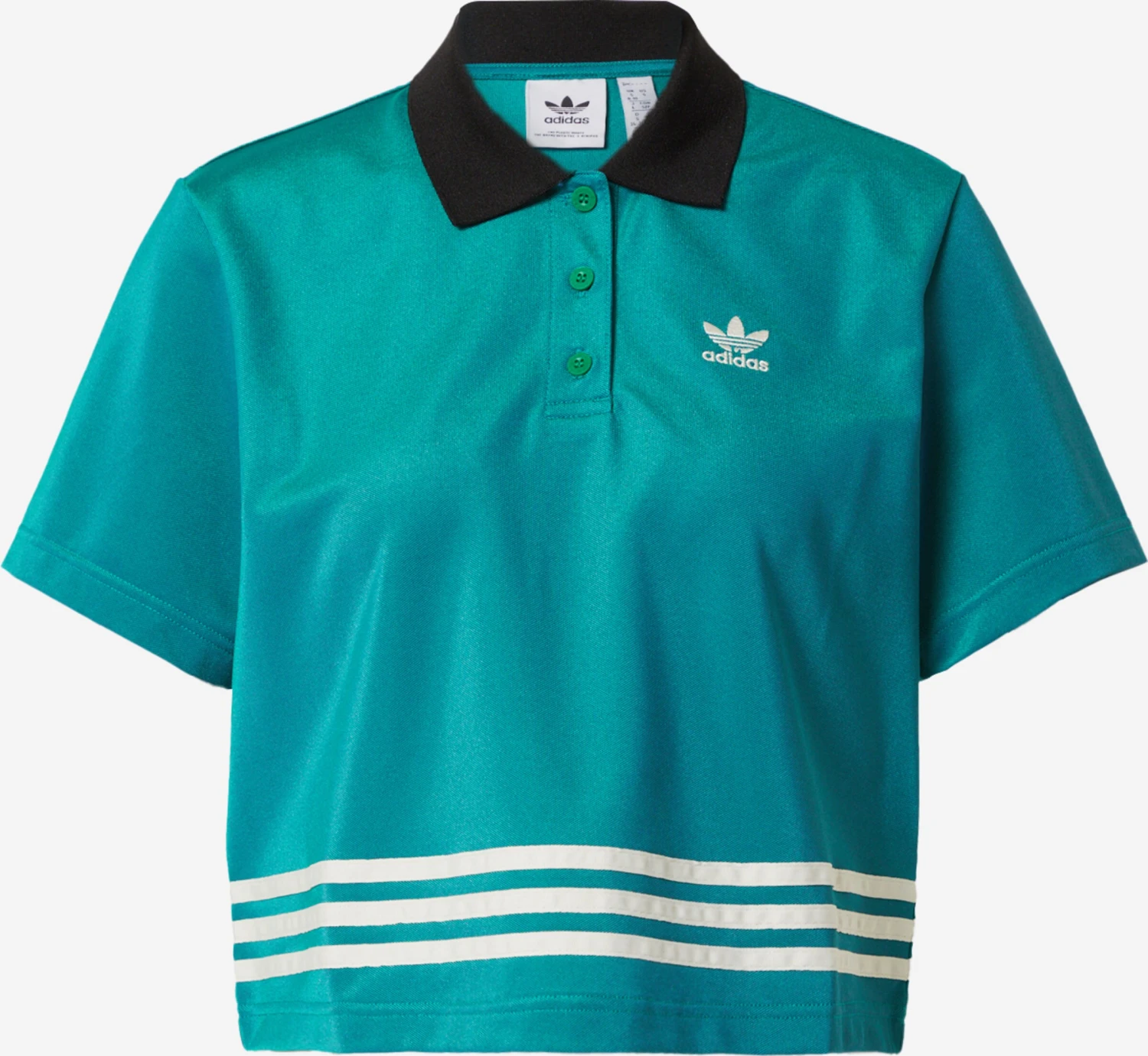 Adidas Originals Polos Shirt Dames Pastelblauw