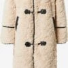 RIVER ISLAND Duffelcoats Tussenmantel Dames Beige