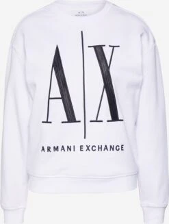 Armani Exchange Sweatshirts Sweatshirt 8NYM02 Dames Wit