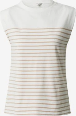 QS By S.Oliver T-shirts Shirt Dames Wit