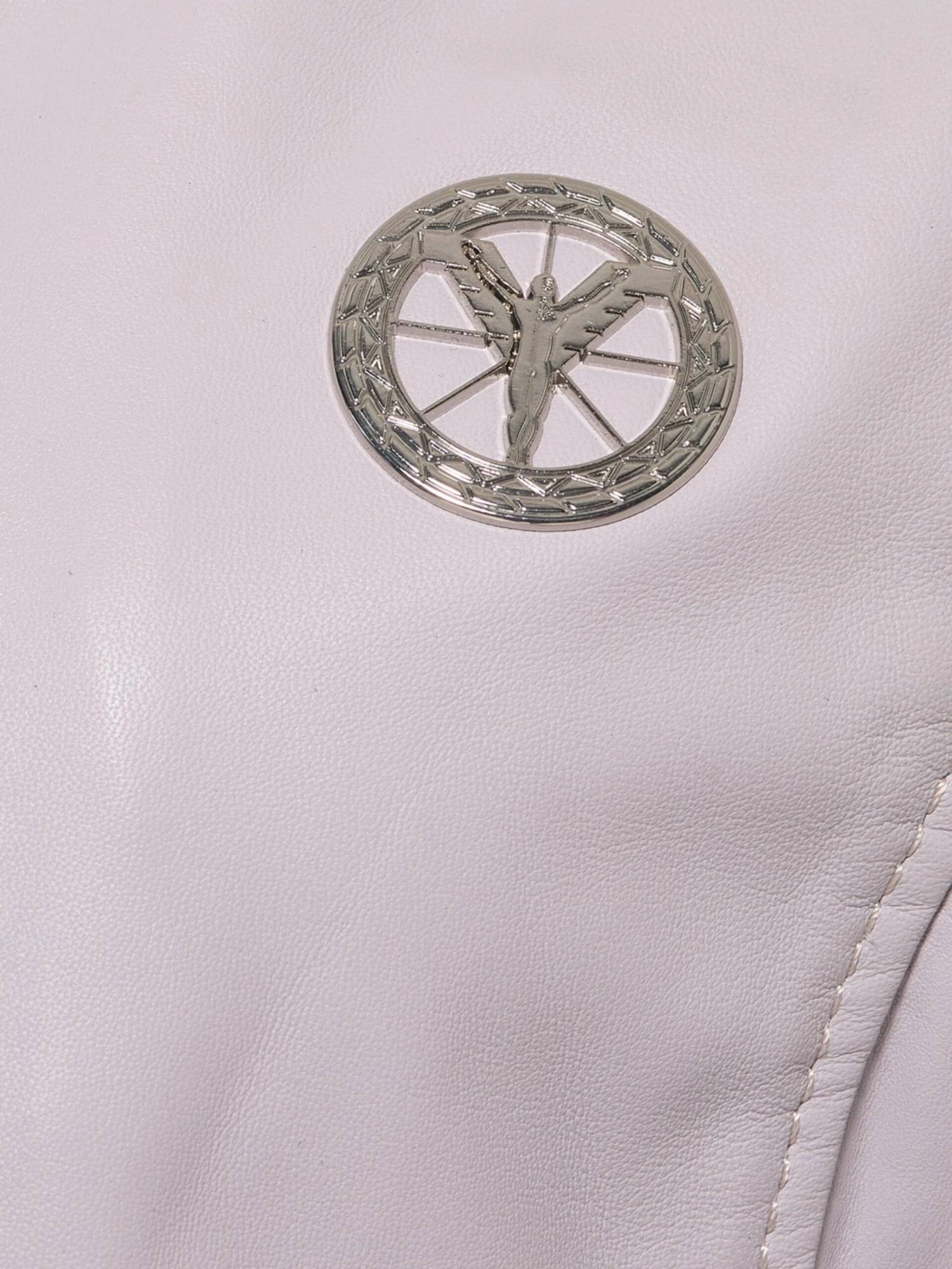 CARLO COLUCCI Leren Jassen Tussenjas Colton-L Dames Pruim / Sering - Afbeelding 8