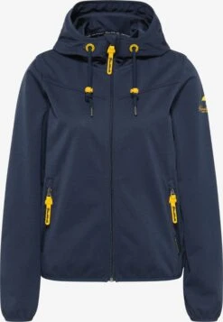 Schmuddelwedda Outdoor Jassen Functionele Jas Kianna Dames Donkerblauw