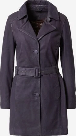 Maze Korte Mantels Tussenmantel Dames Donkerblauw