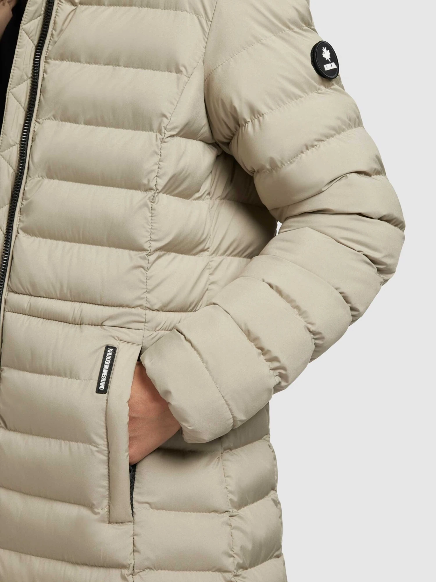 Khujo Wintermantels Wintermantel Mimi 2 Dames Pastelgroen - Afbeelding 8