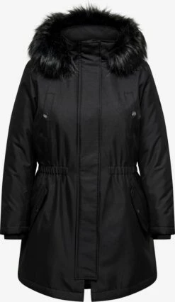 ONLY CARMAKOMA Parkas Winterparka Irena Dames Zwart