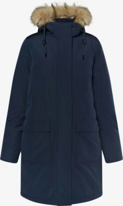 Parkas Winterparka Dames Nachtblauw