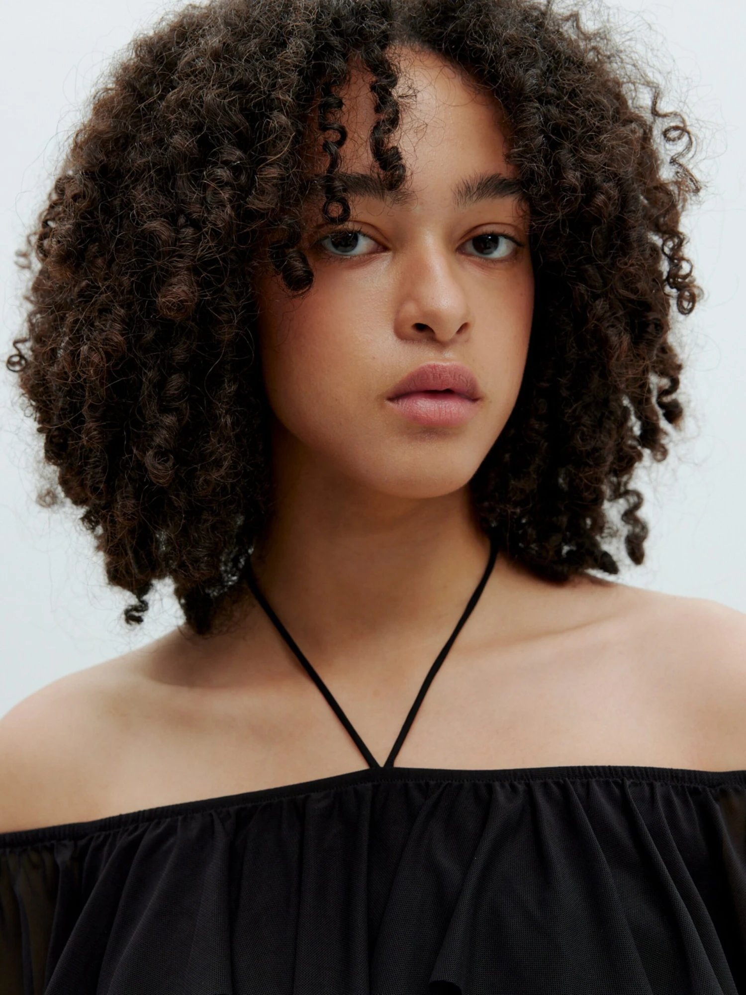 EDITED Uitgaanstops Top Yoana Dames Zwart - Afbeelding 2