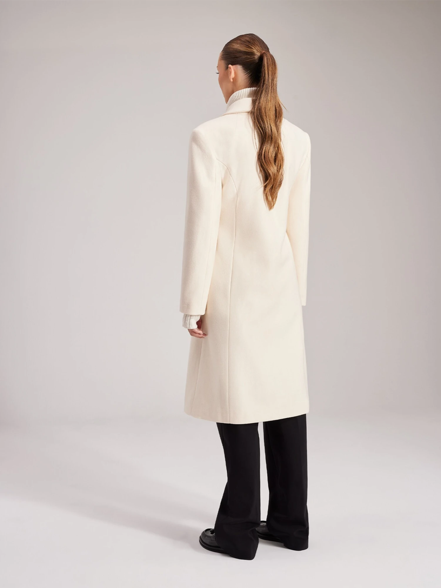 Tussenmantels Tussenmantel Selena Dames Wit - Afbeelding 4