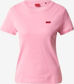 Hugo T-shirts Shirt Dames Rosa