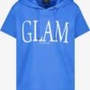 Monari Hoodies Sweatshirt Dames Kobaltblauw