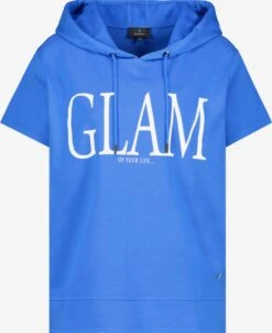 Monari Hoodies Sweatshirt Dames Kobaltblauw