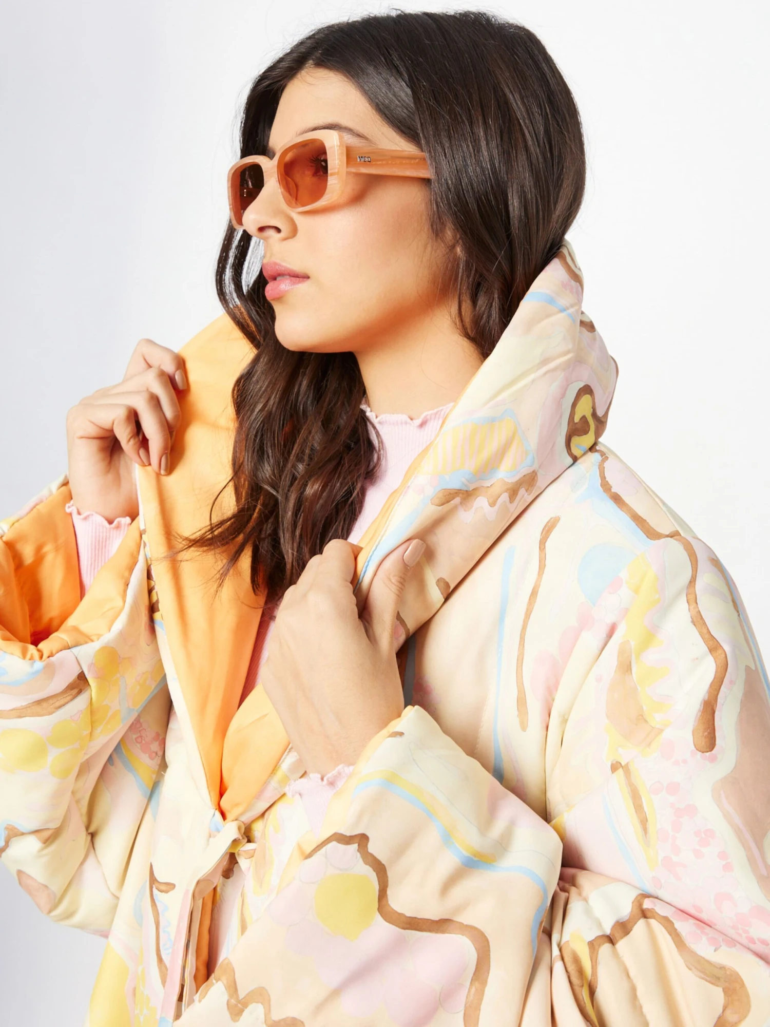 Wintermantels Wintermantel Aga Dames Gemengde Kleuren - Afbeelding 2