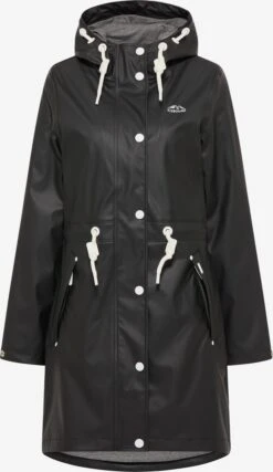ICEBOUND Regenmantels Functionele Mantel Dames Zwart