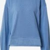 KnowledgeCotton Apparel Sweatshirts Sweatshirt NUANCE BY NATURE Dames Blauw