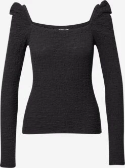 Another Label Longsleeves Shirt Kyst Dames Zwart