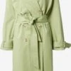 Moves Trenchcoats Tussenmantel Hollie Dames Lichtgroen