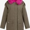 MyMO Parkas Winterparka Dames Olijfgroen
