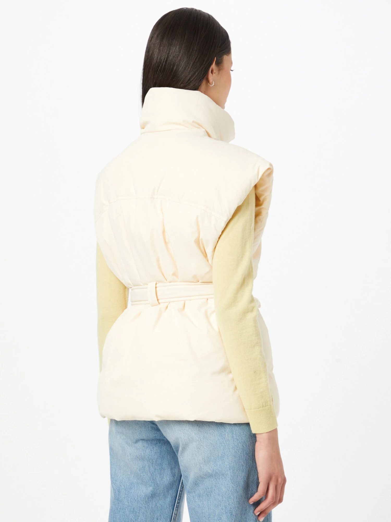 Gina Tricot Bodywarmers Bodywarmer Zola Dames Natuurwit - Afbeelding 4