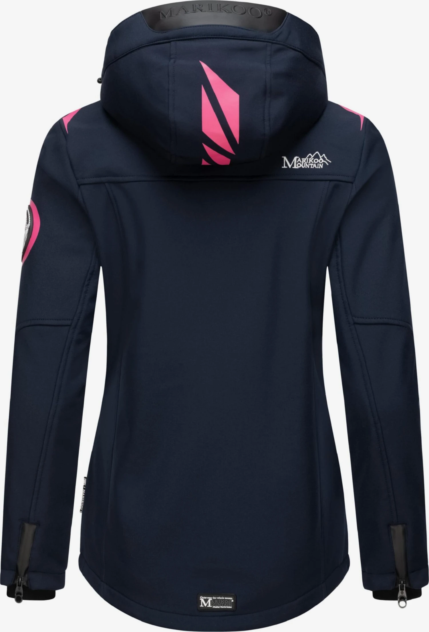 Marikoo Winterjassen Winterjas Dames Navy - Afbeelding 3