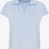 OPUS Polos Shirt Dames Hemelsblauw