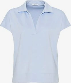 OPUS Polos Shirt Dames Hemelsblauw