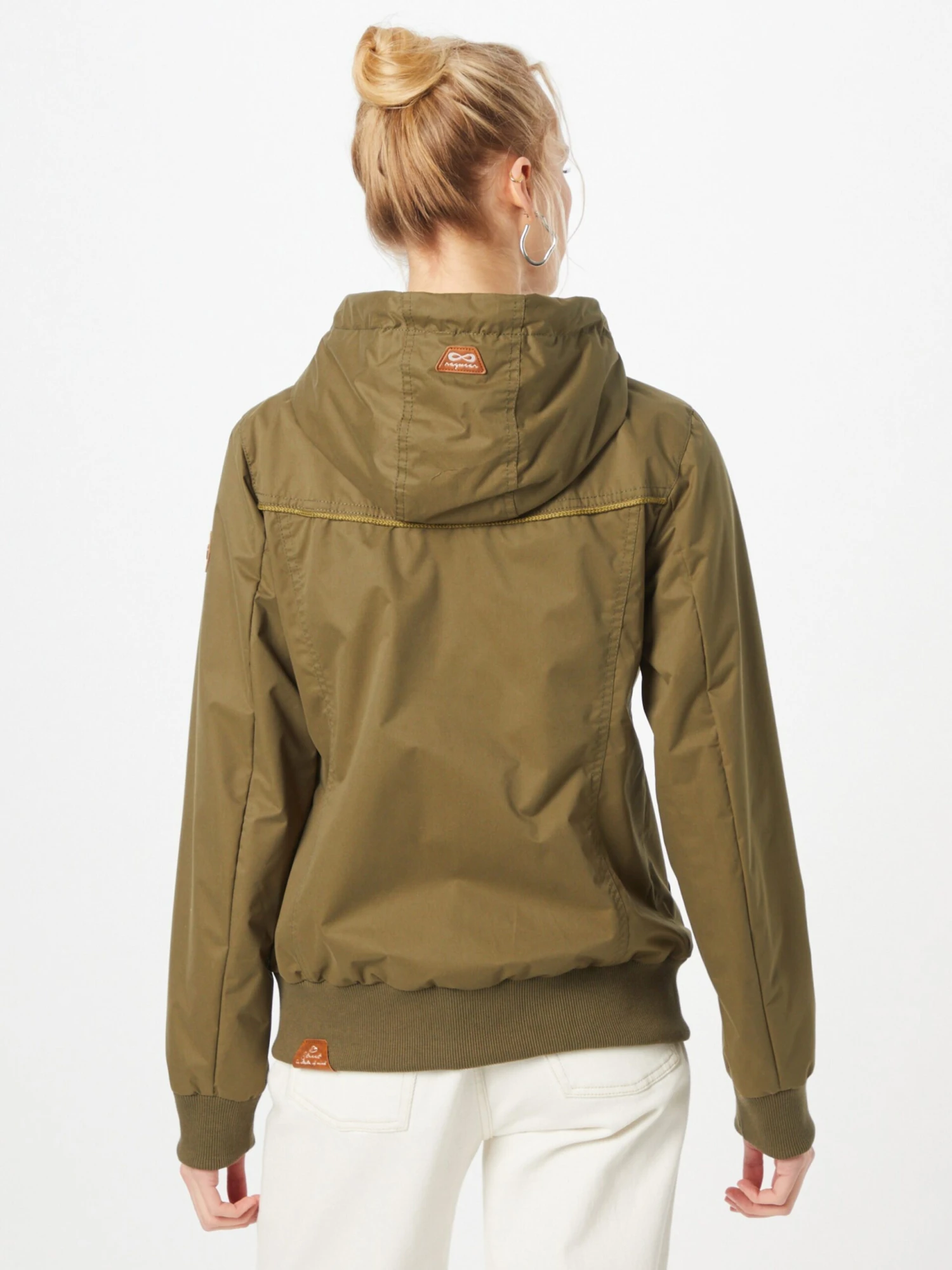 Ragwear Tussenjassen Tussenjas Jotty Dames Olijfgroen - Afbeelding 3