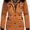 Navahoo Parkas Winterparka Luluna Dames Cognac