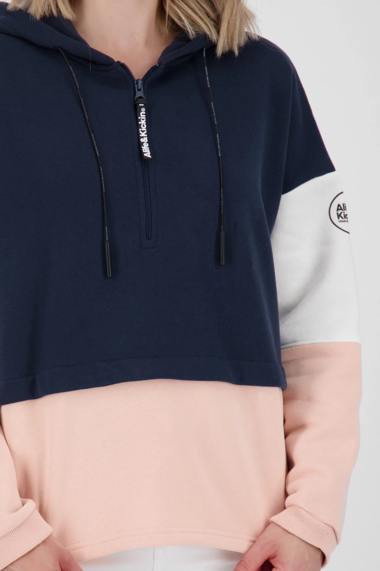 Hoodies Sweatshirt PaulineAK Dames Navy - Afbeelding 6