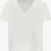 OPUS T-shirts Shirt Garina Dames Wit