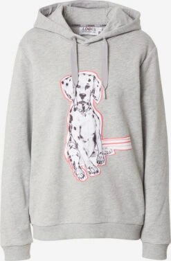 Hoodies Sweatshirt Dames Grijs Gemêleerd